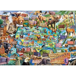 MasterPieces (71794) - "National Parks of America" - 1000 pièces