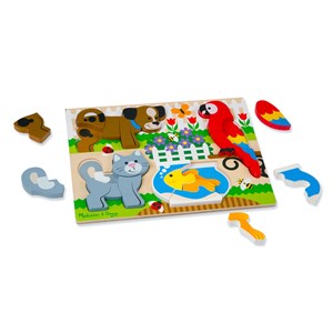Melissa and Doug (1890) - "Pets" - 20 pièces