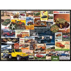 Eurographics (6000-0758) - "Jeep Advertising Collection" - 1000 pièces