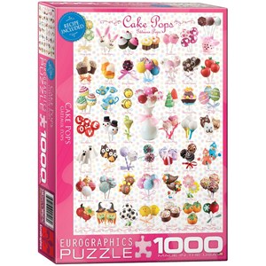 Eurographics (6000-0518) - "Cake Pops" - 1000 pièces
