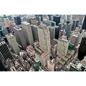 Piatnik (5374) - "New York City Skyview" - 1000 pièces