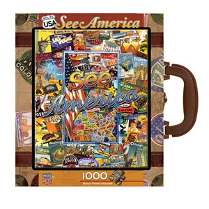 MasterPieces (71661) - Kate Ward Thacker: "See America" - 1000 pièces