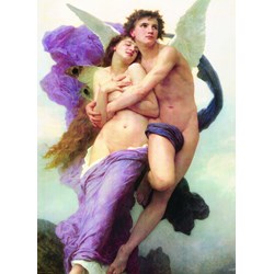 Eurographics (6000-0019) - William-Adolphe Bouguereau: "L'enlèvement de Psyche" - 1000 pièces