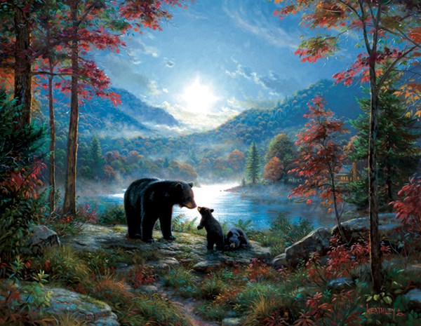 SunsOut (52966) - Mark Keathley: "Bedtime Kisses" - 1000 pièces