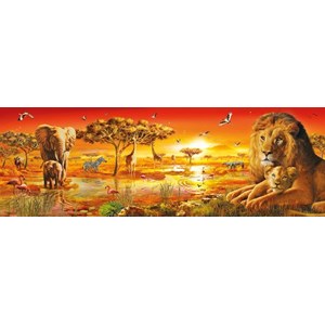 Clementoni (39259) - "African Savannah" - 1000 pièces