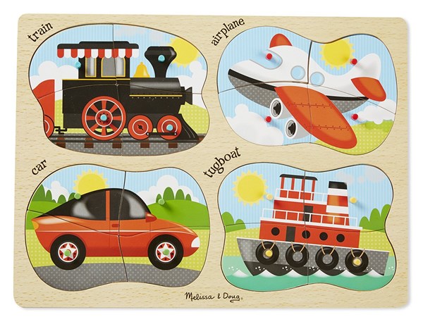 Melissa and Doug (9865) - "Vehicles" - 16 pièces
