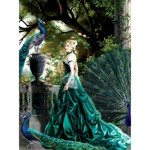 SunsOut (67627) - Nene Thomas: "Emerald Hawthorne" - 1000 pièces