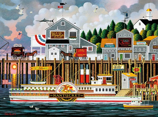 Buffalo Games (11443) - Charles Wysocki: "By The Sea" - 1000 pièces