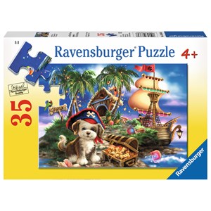 Ravensburger (08764) - Dona Gelsinger: "Puppy Pirate" - 35 pièces