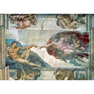 Trefl (10293) - Michelangelo: "Creation of Adam" - 1000 pièces