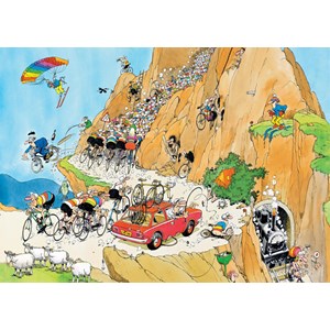 Jumbo (19019) - Jan van Haasteren: "Tour de France" - 1000 pièces