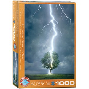 Eurographics (6000-4570) - "Foudre frappant un arbre" - 1000 pièces