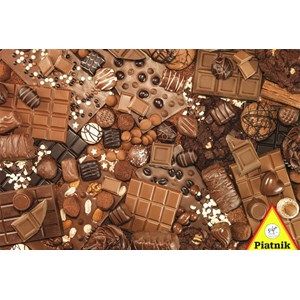 Piatnik (538247) - "Chocolats!" - 1000 pièces
