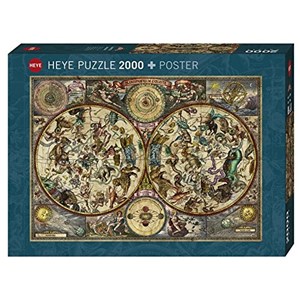 Heye (29758) - "Celestial Map + Poster" - 2000 pièces