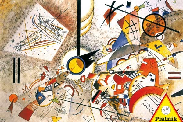 Piatnik (539640) - Vassily Kandinsky: "Bustling Aquarelle, 1923" - 1000 pièces