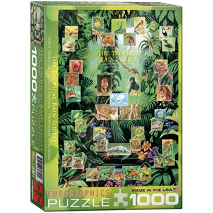 Eurographics (6000-2790) - "La Forêt tropicale" - 1000 pièces