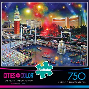 Buffalo Games (17112) - Alexander Chen: "Las Vegas - The Grand View" - 750 pièces