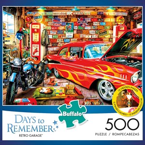 Buffalo Games (3696) - "Retro Garage" - 500 pièces