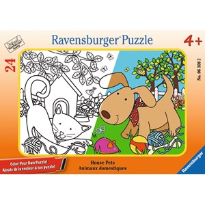 Ravensburger (06108) - "House Pets" - 24 pièces