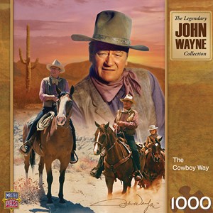 MasterPieces (71239) - "John Wayne, The Cowboy Way" - 1000 pièces
