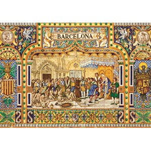 Jumbo (18590) - "Céramiques de Barcelone" - 3000 pièces