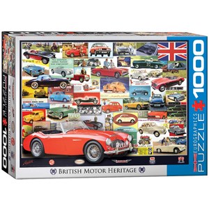 Eurographics (6000-0805) - "British Motor Heritage" - 1000 pièces
