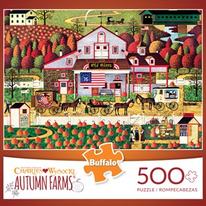 Buffalo Games (3871) - Charles Wysocki: "Autumn Farms" - 500 pièces