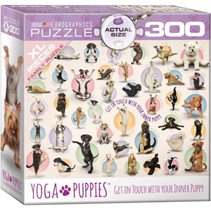 Eurographics (8300-0992) - "Yoga Puppies" - 300 pièces