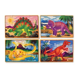 Melissa and Doug (3791) - "Dinosaurs" - 12 pièces