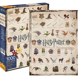 Aquarius (65270) - "Harry Potter Icons" - 1000 pièces