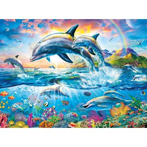 Buffalo Games (11709) - "Dolphin Paradise" - 1000 pièces