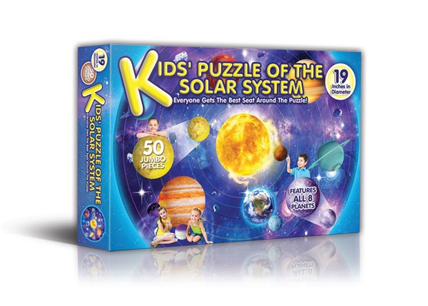 A Broader View (157) - "Kids' Puzzle of the Solar System" - 50 pièces