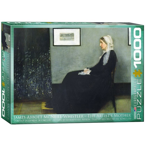 Eurographics (6000-0749) - James Whistler: "The Artist's Mother" - 1000 pièces