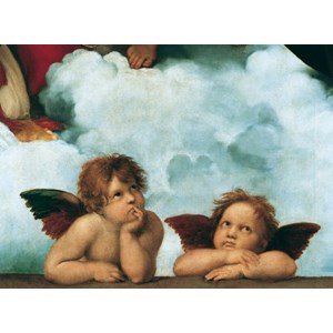 Clementoni (31437) - Raphael: "Sistine Madonna" - 1000 pièces