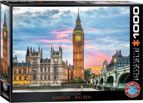 Eurographics (6000-0764) - "London, Big Ben" - 1000 pièces