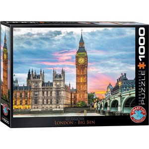 Eurographics (6000-0764) - "London, Big Ben" - 1000 pièces