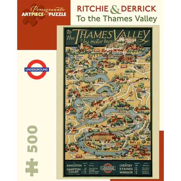 Pomegranate (AA818) - "To the Thames Valley" - 500 pièces