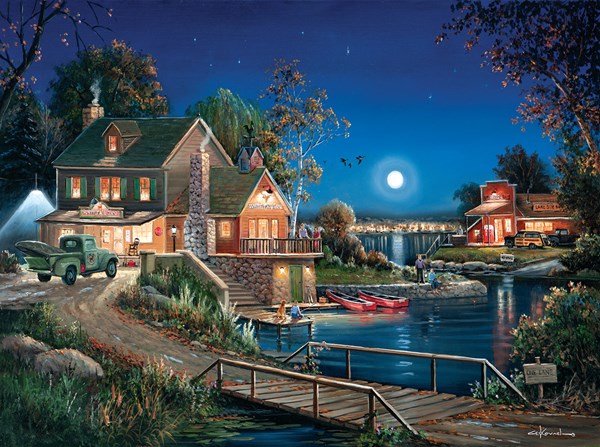 SunsOut (75133) - George Kovach: "Autumn Memories" - 1000 pièces