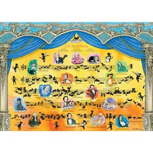 Heye (29636) - Hartmann: "Cat Symphony" - 2000 pièces