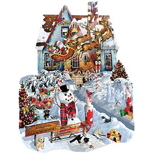 SunsOut (95539) - Lori Schory: "Christmas At Our House" - 1000 pièces