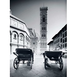 Clementoni (30347) - "Firenze Black & White" - 500 pièces