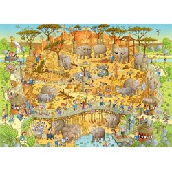 Heye (29639) - Marino Degano: "African Habitat" - 1000 pièces
