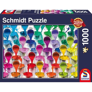 Schmidt Spiele (58219) - "Paint Bucket Waterfall" - 1000 pièces