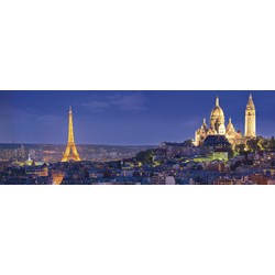 Clementoni (39241) - "Soirée à Paris" - 1000 pièces