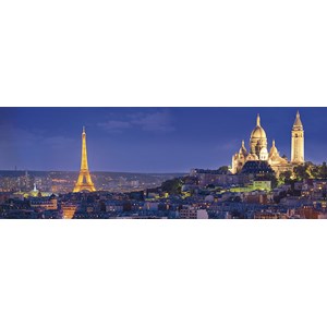 Clementoni (39241) - "Soirée à Paris" - 1000 pièces