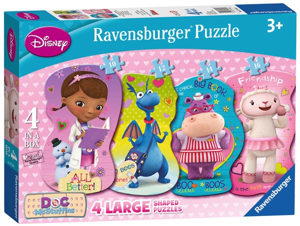 Ravensburger (07348) - "Helping Friends" - 10 12 14 16 pièces