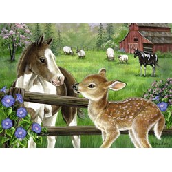 Ravensburger (09625) - Jane Maday: "Nouveaux Voisins" - 60 pièces