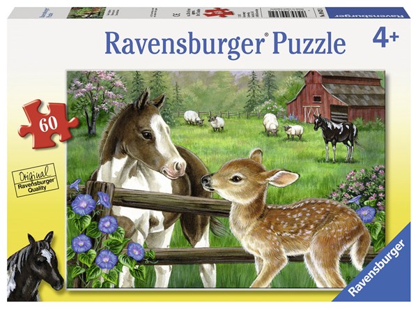 Ravensburger (09625) - Jane Maday: "Nouveaux Voisins" - 60 pièces