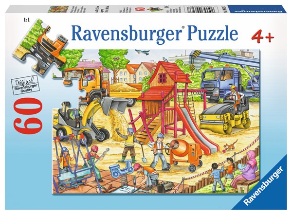Ravensburger (09623) - "Building a Playground" - 60 pièces