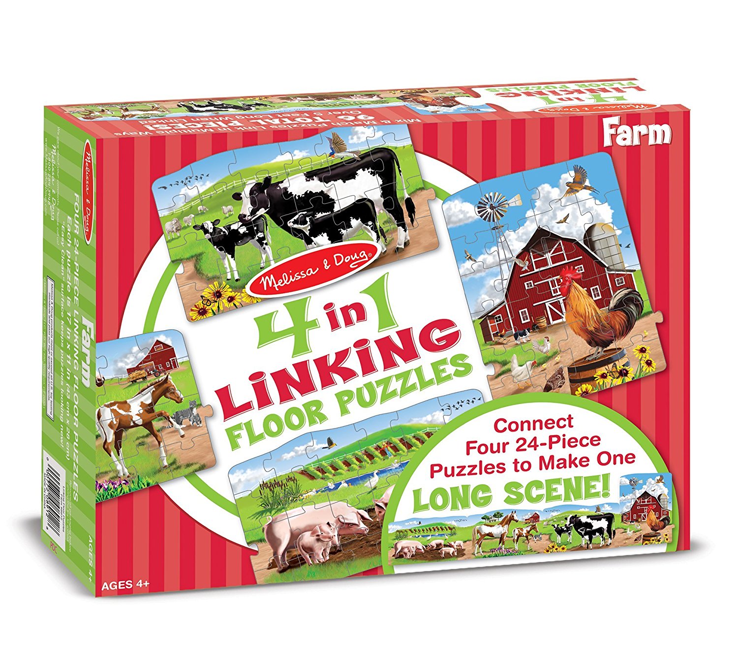 Melissa and Doug 8912 Farm 24 pieces